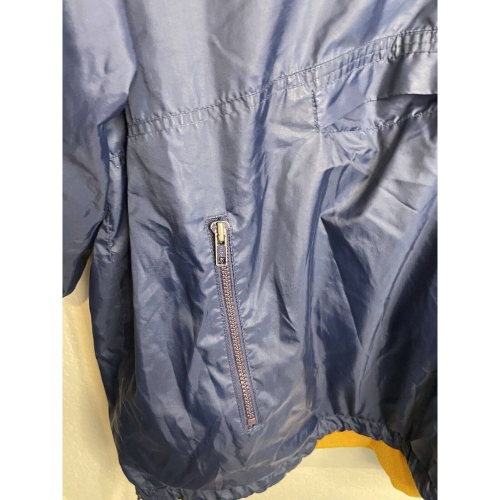 Michigan Wolverines Reversible Anorak Fleece Pullover Jacket Navy Yellow Mens 2X - Picture 14 of 16